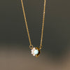 Cozumel Necklace Gold - Turquoise