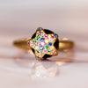 Luna Estrella Morning Star Ring - Gold