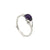 Limpias Ring Silver - Purple Zirconia